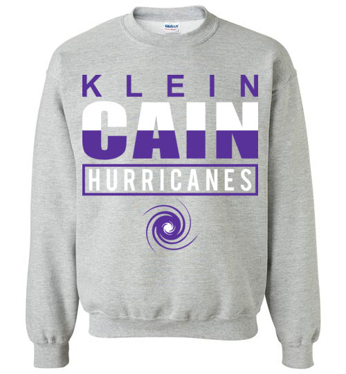 Klein Cain High School Hurricanes Sports Grey Sweatshirt 29