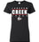 Langham Creek High School Lobos Women's Black T-shirt 07