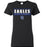 New Caney Eagles High School Black Women's T-shirt 49