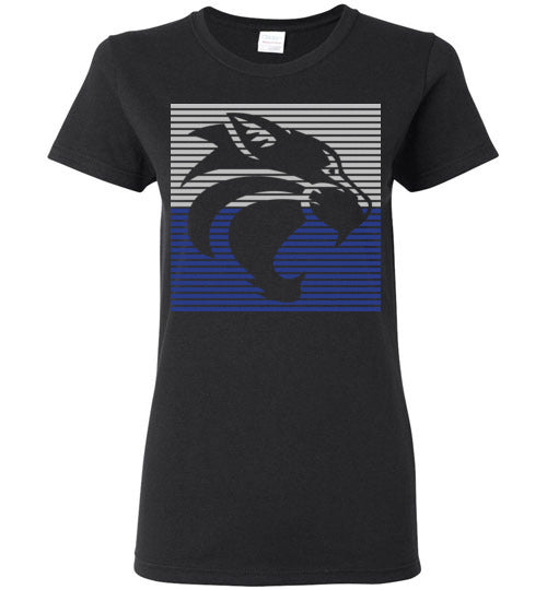 Dekaney High School Wildcats Women's Black T-shirt 27