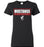 Westfield High School Mustangs Women's Black T-shirt 49