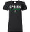 Spring High School Lions Women's Black T-shirt 12