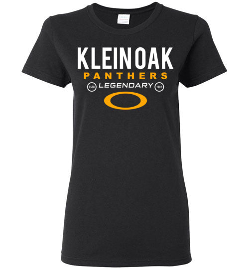 Klein Oak High School Panthers Ladies Black T-shirt 03