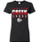 Langham Creek High School Lobos Women's Black T-shirt 29