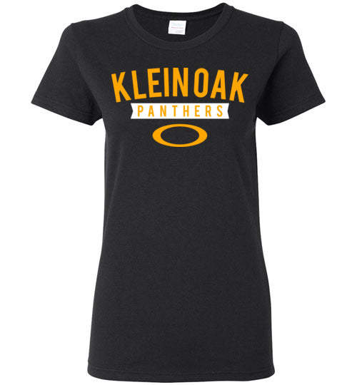 Klein Oak High School Panthers Ladies Black T-shirt 21