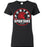 Porter High School Spartans Women's Black T-shirt 04