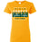 Klein Forest Golden Eagles Gold Ladies T-shirt - Design 05