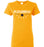 Gold Ladies Teacher T-shirt - Design 40 - Playground Patrol