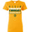 Klein Forest High School Golden Eagles Ladies Gold T-shirt 29