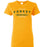Klein Forest High School Golden Eagles Ladies Gold T-shirt 42