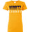 Nimitz High School Cougars Women's Gold T-shirt 24