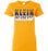 Klein High School Bearkats Ladies Gold T-shirt 31