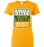 Klein Forest Golden Eagles Gold Ladies T-shirt - Design 01