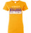 Jersey Village High School Falcons Women's Gold T-shirt 31