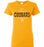 Nimitz High School Cougars Women's Gold T-shirt 40