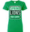Spring High School Lions Women's Green T-shirt 01