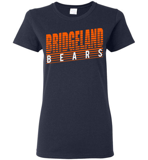 Bridgeland High School Bears Women's Navy T-shirt 32