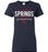 Cypress Springs High School Panthers Women's Navy T-shirt 03