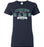 Cypress Ridge High School Rams Women's Navy T-shirt 96