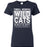 Tomball Memorial High School Wildcats Women's Navy T-shirt 00