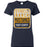 Cypress Ranch High School Mustangs Women's Navy T-shirt 01