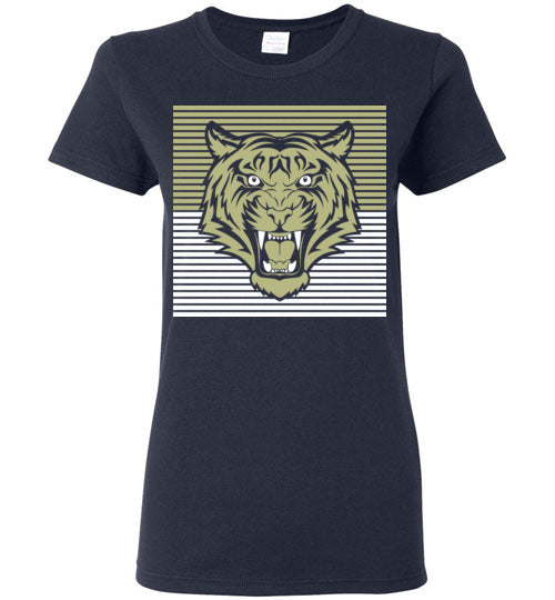 Klein Collins High School Tigers Ladies Navy T-shirt 27