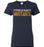 Cypress Ranch High School Mustangs Women's Navy T-shirt 17