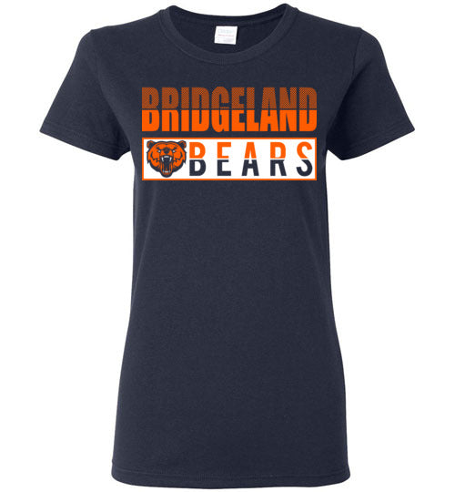 Bridgeland High School Bears Women's Navy T-shirt 31