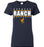 Cypress Ranch High School Mustangs Women's Navy T-shirt 07