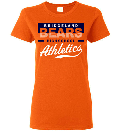 Bridgeland High School Bears Women's Orange T-shirt 48