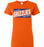 Grand Oaks High School Grizzlies Women's Orange T-shirt 84
