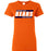 Bridgeland High School Bears Women's Orange T-shirt 72