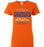 Grand Oaks High School Grizzlies Women's Orange T-shirt 34