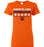 Bridgeland High School Bears Women's Orange T-shirt 29