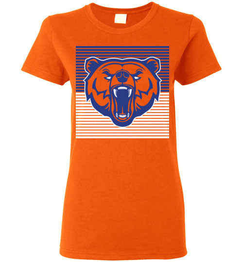 Grand Oaks High School Grizzlies Women's Orange T-shirt 27