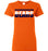 Bridgeland High School Bears Women's Orange T-shirt 25