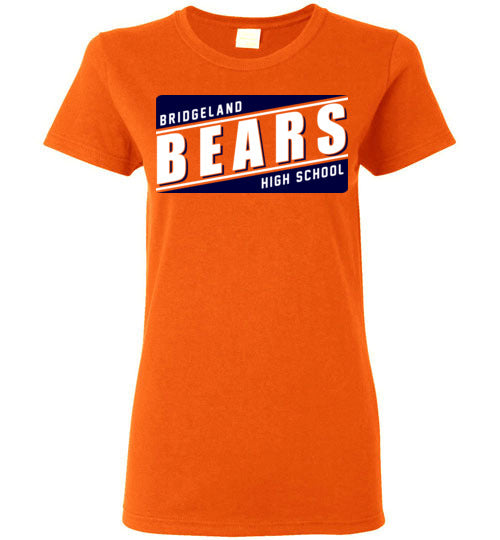 Bridgeland High School Bears Women's Orange T-shirt 84