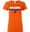 Bridgeland High School Bears Women's Orange T-shirt 49