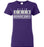 Klein Cain High School Hurricanes Women's Purple T-shirt 35