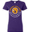 Jersey Village High School Falcons Women's Purple T-shirt 19