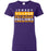 Jersey Village High School Falcons Women's Purple T-shirt 35