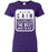Klein Cain High School Hurricanes Women's Purple T-shirt 01