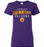 Jersey Village High School Falcons Women's Purple T-shirt 06