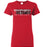 Westfield High School Mustangs Women's Red T-shirt 22