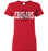 Tomball High School Cougars Women's Red T-shirt 88