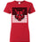 Tomball High School Cougars Women's Red T-shirt 27