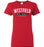 Westfield High School Mustangs Women's Red T-shirt 21