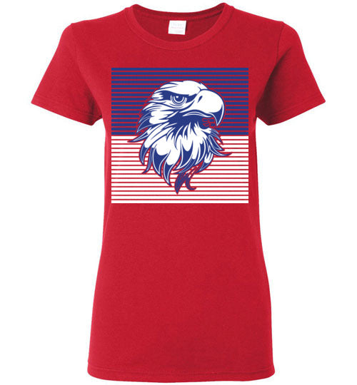 Oak Ridge High School War Eagles Women's Red T-shirt 27