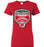 The Woodlands High School Highlanders Women's Red T-shirt 14