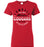 Tomball High School Cougars Women's Red T-shirt 18